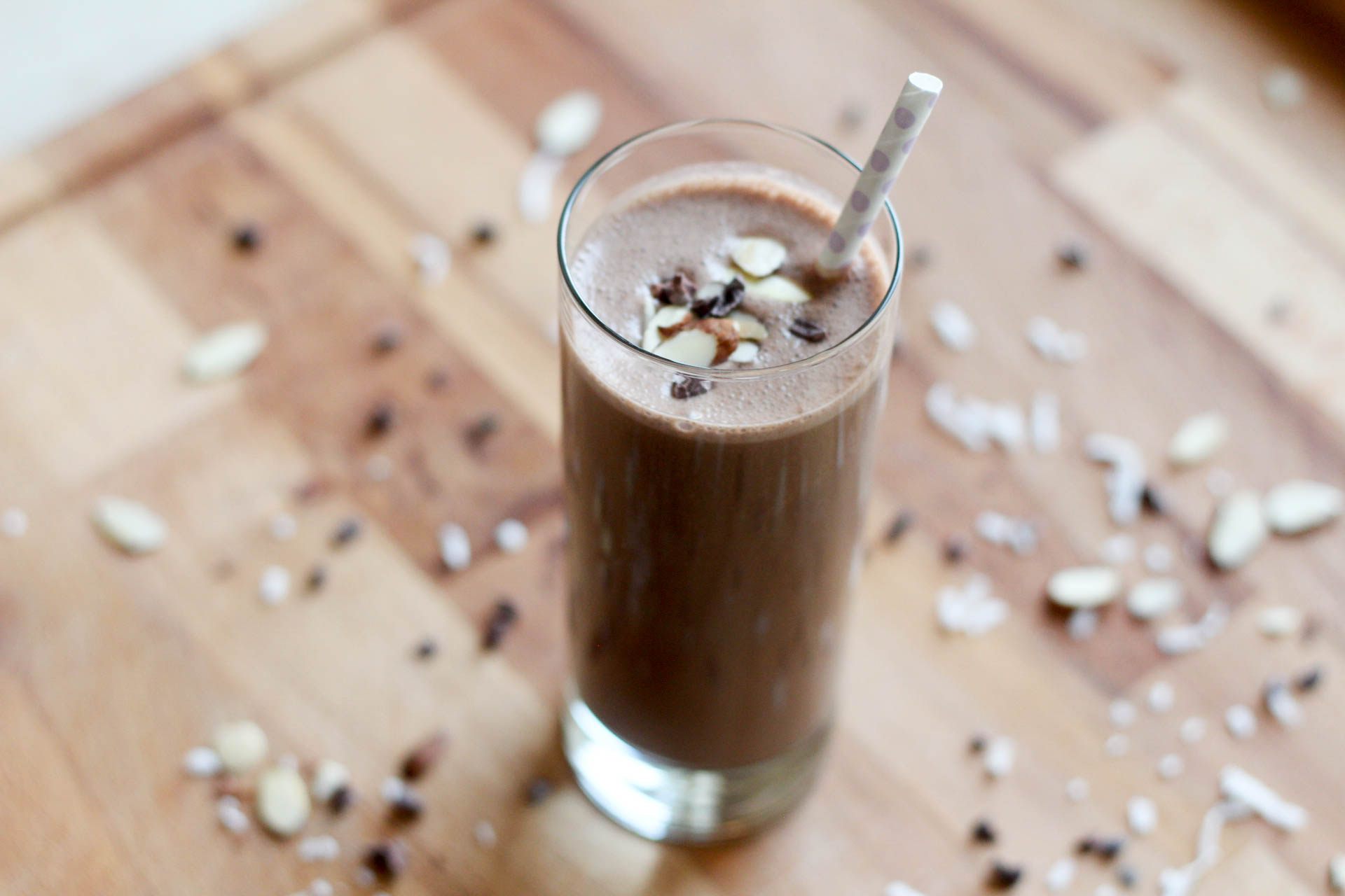 Chocolate PB Protein Smoothie