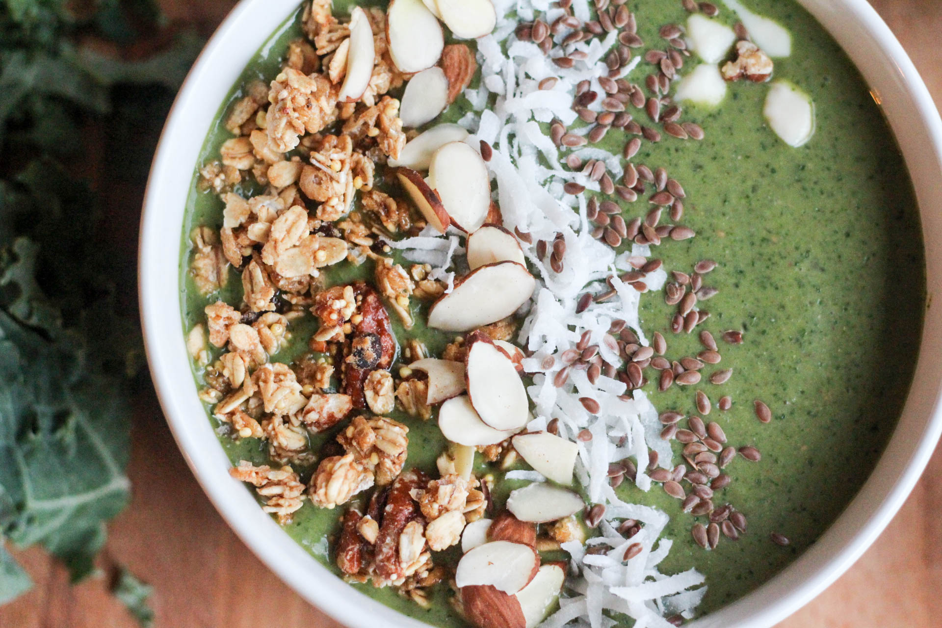 Super Green Granola Smoothie-1