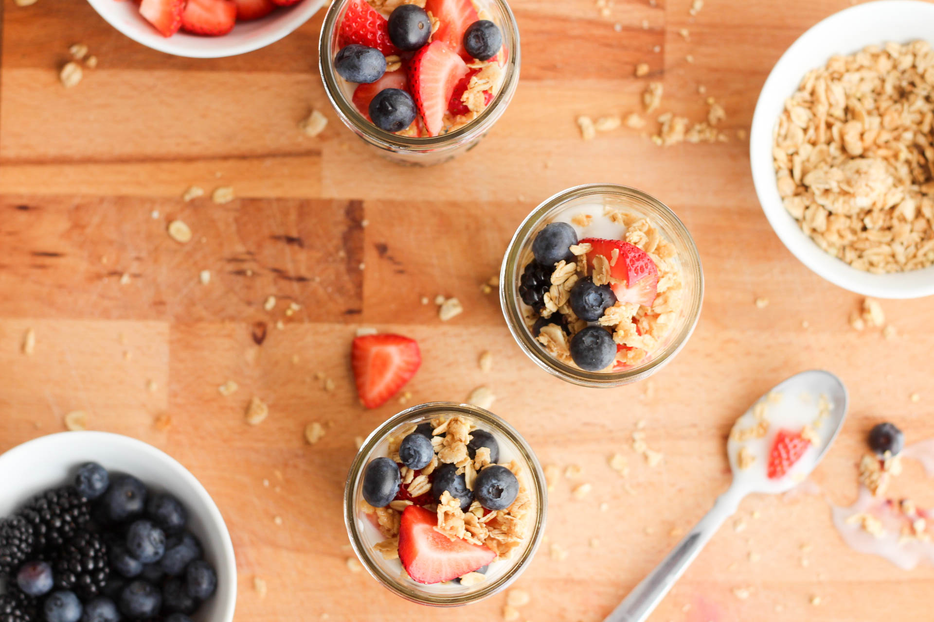 Vegan Berry Coconut Parfait 