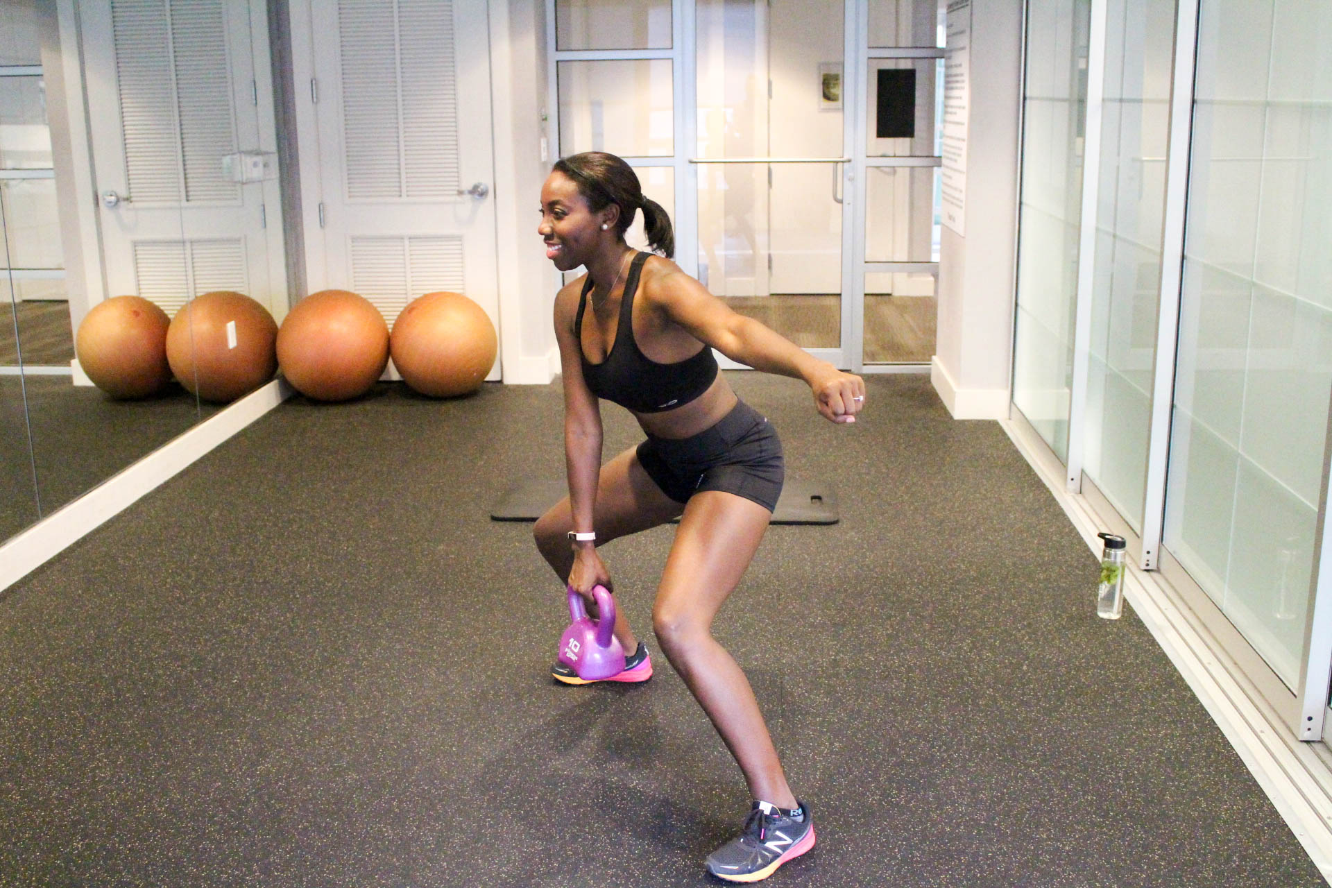 Kettle Bell Swings - 4 Move Legs Workout