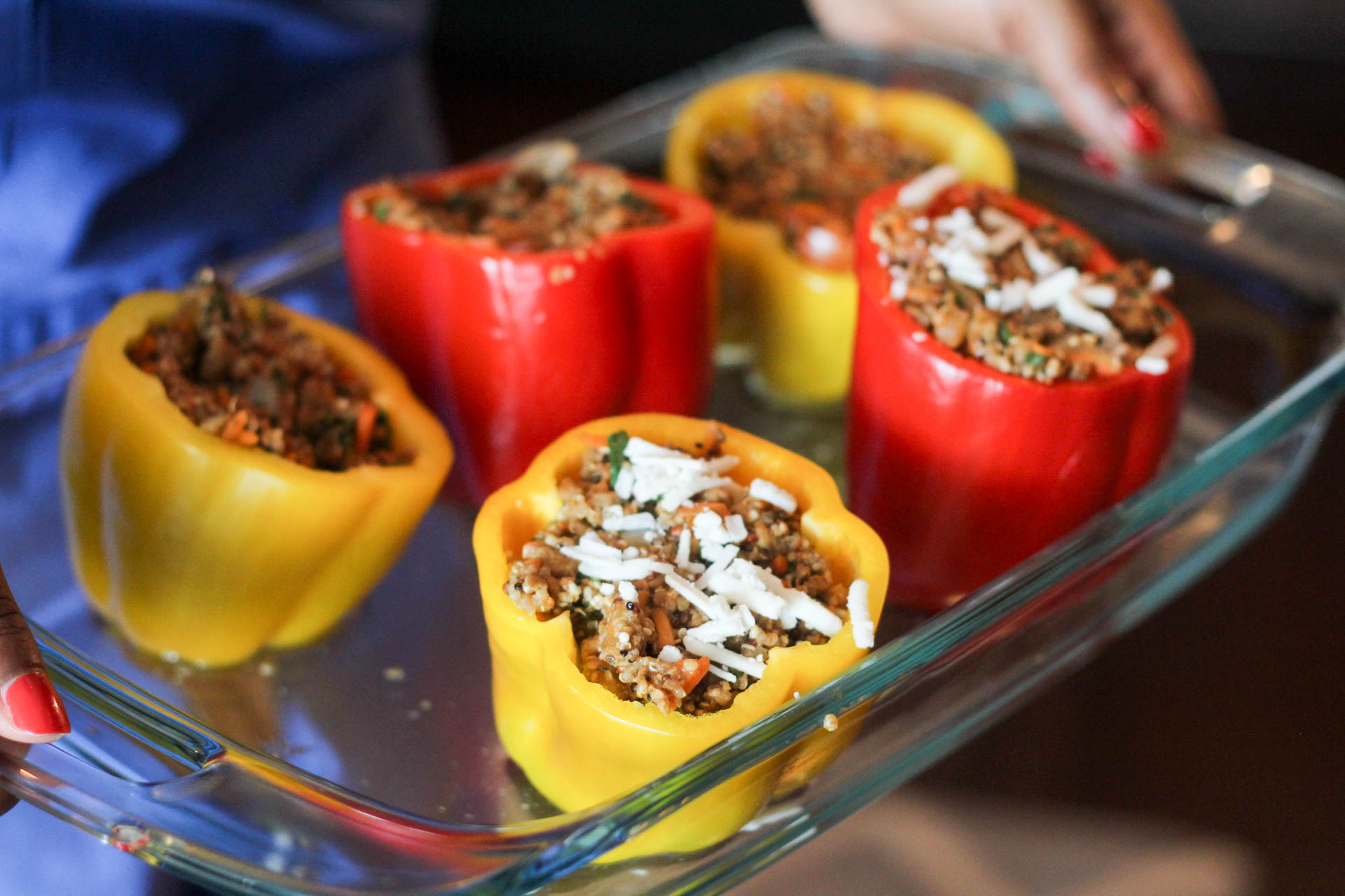 Quinoa Stuffed Bell Peppers