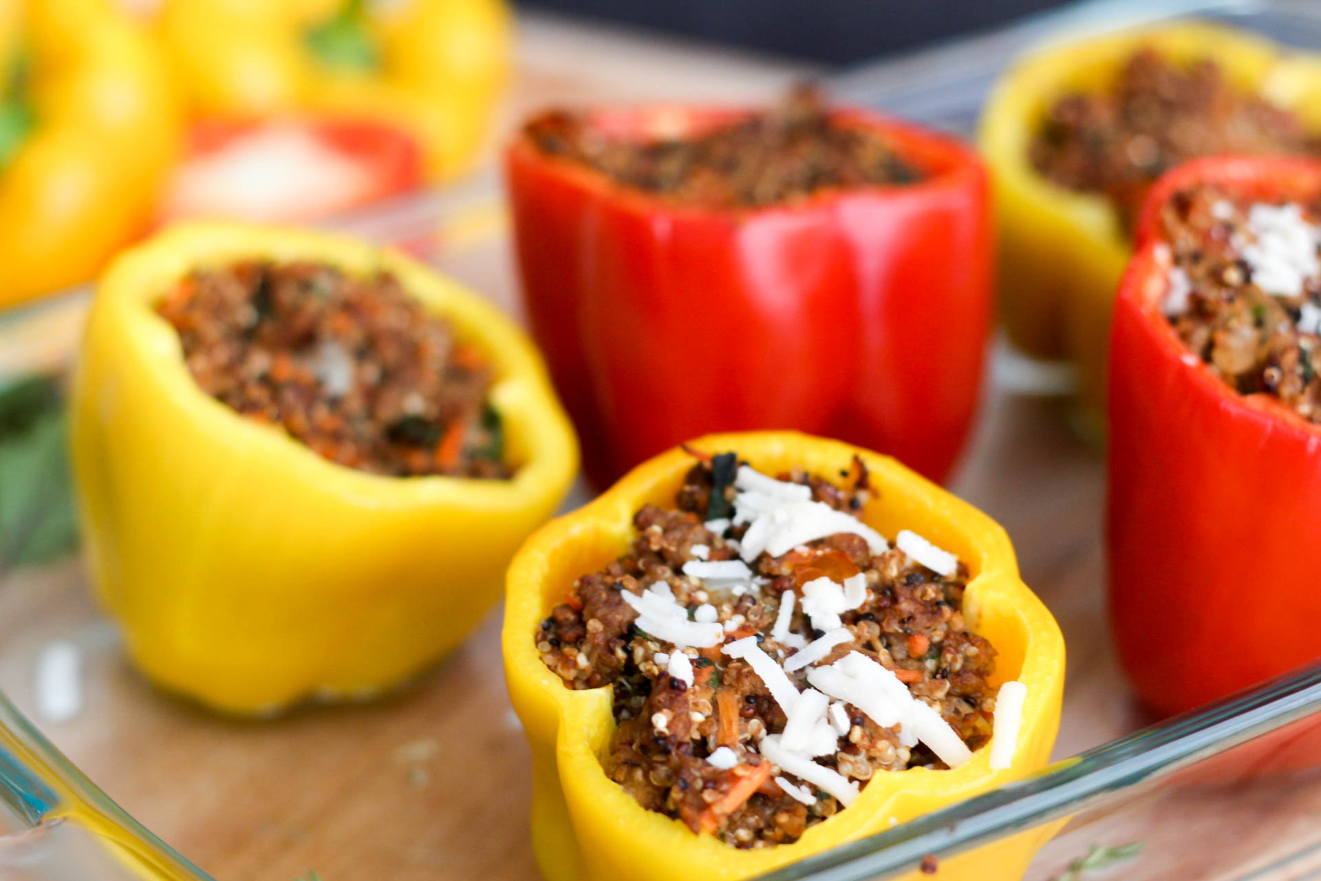 Quinoa Stuffed Bell Peppers