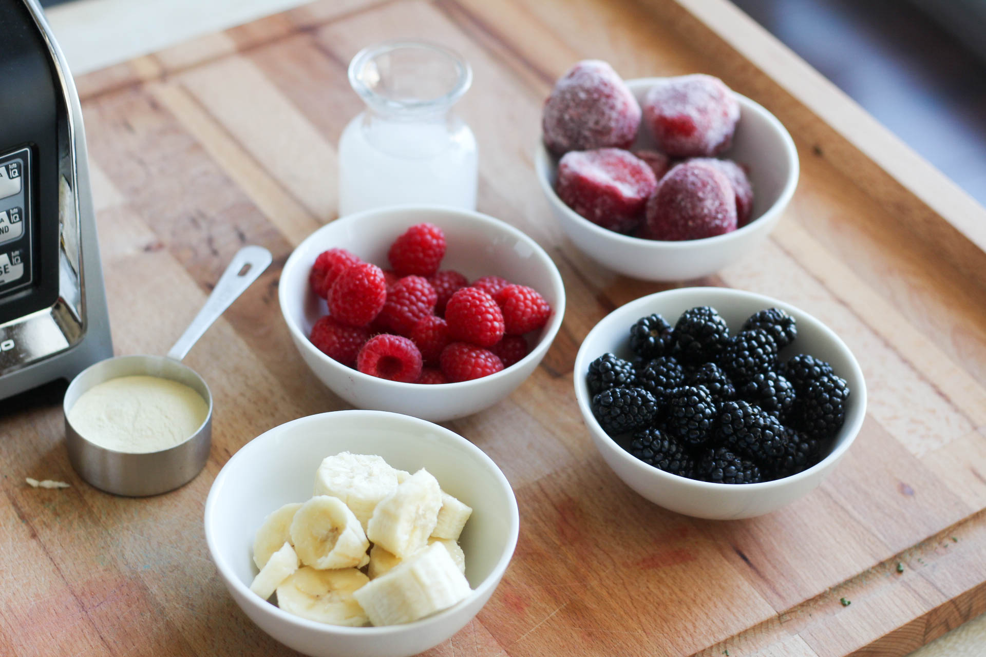 Triple Berry Protein Smoothie - Fruit 3