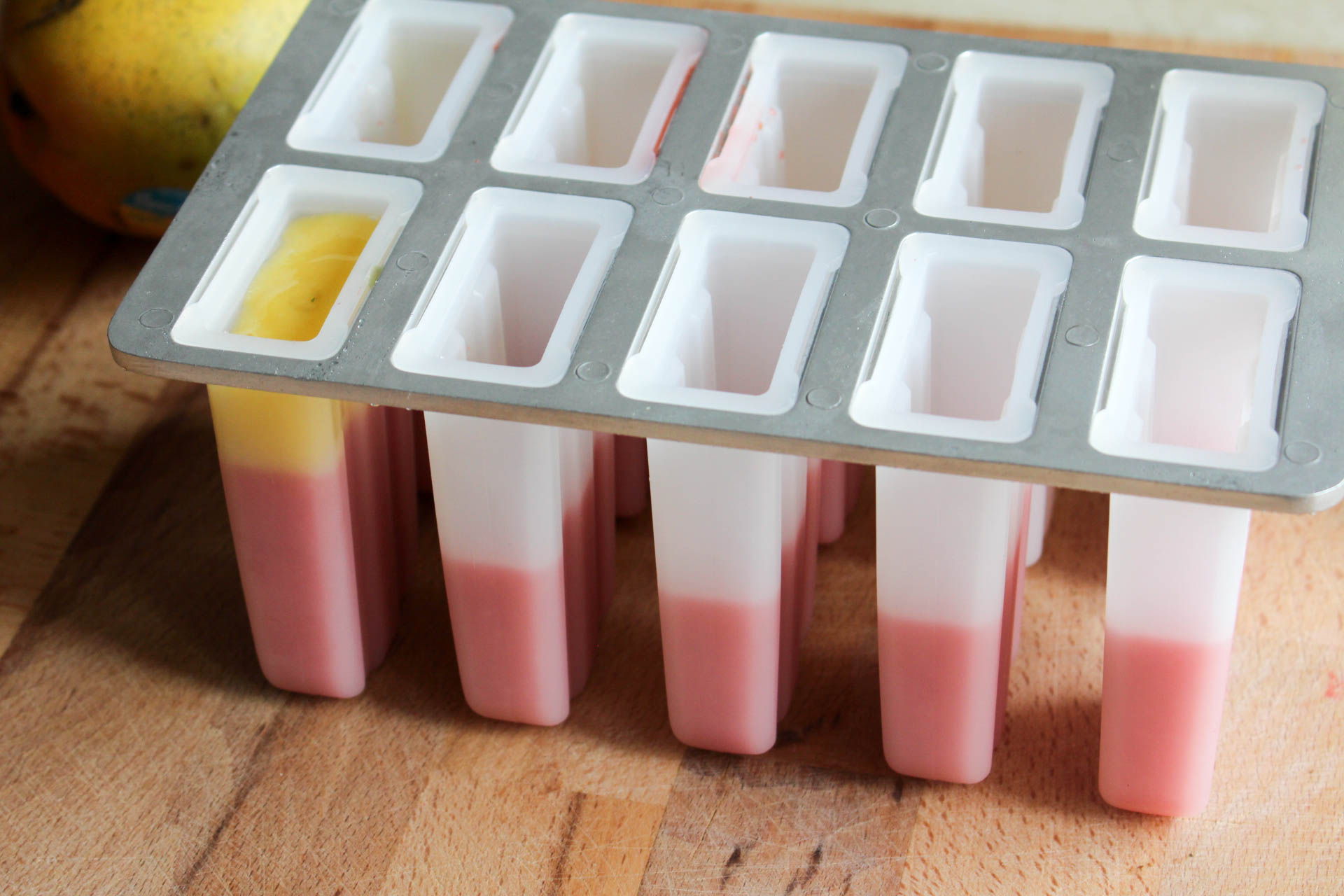 Strawberry Mango Popsicles Holiday Recipe