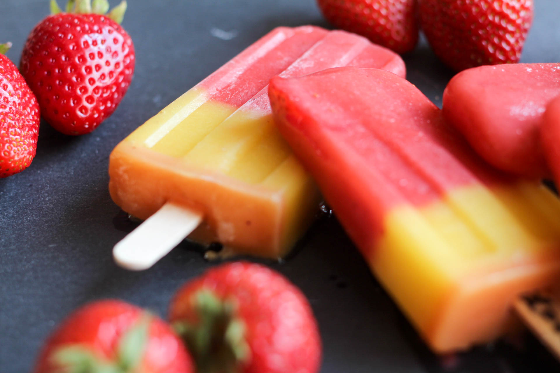 Strawberry Mango Popsicles Holiday Recipe