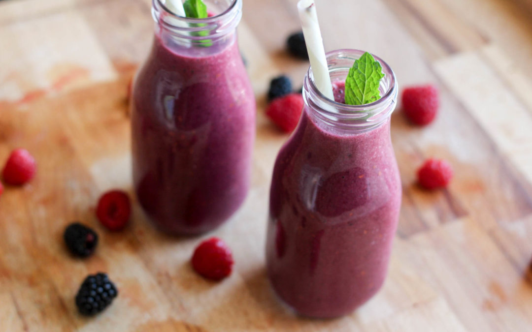 Triple Berry Protein Smoothie